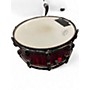 Used TAMA 14X5.5 Starclassic Snare Crimson Red Trans Drum Crimson Red Trans 211