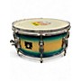 Used TAMA 14X5.5 Starclassic Snare Ocean Blue Burst Drum Ocean Blue Burst 211