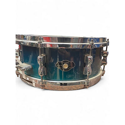 Used TAMA 14X5.5 Superstar Snare Ocean Fade Drum