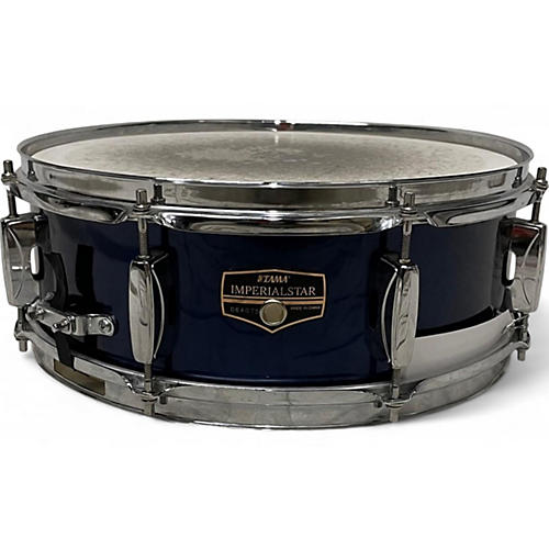 Used TAMA 14X6 Imperialstar Snare Blue Drum Blue 212