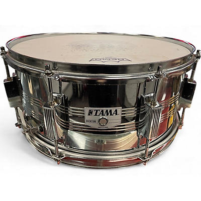 Used TAMA 14X6 Rockstar Series Snare Chrome Drum