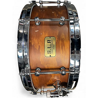 Used TAMA 14X6 S.L.P. Fat Spruce Natural Drum
