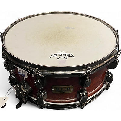 Used TAMA 14X6 SLP G BUBINGA Natural Drum