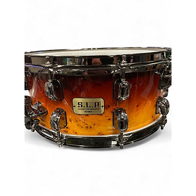 Used TAMA 14X6 Sound Lab Project G-Kapur amber sunset fade Drum
