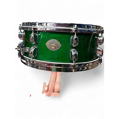 Used TAMA 14X6 Starclassic Snare British Racing Green Drum