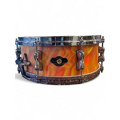 Used TAMA 14X6 Superstar Snare CALIFORNIA SUNSET FADE  Drum