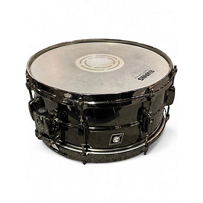 Used TAMA 14X6.5 Metalworks Snare BLACK NICKEL Drum
