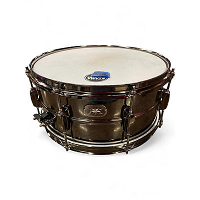 Used TAMA 14X6.5 Metalworks Snare Black Nickel Drum