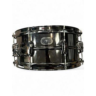 Used TAMA 14X6.5 Metalworks Steel Snare Black Nickel Drum