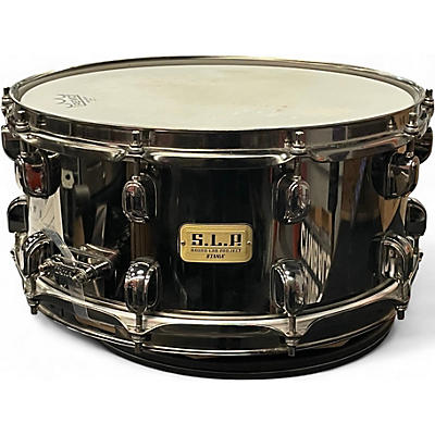 Used TAMA 14X6.5 S.L.P Snare Black Brass Drum