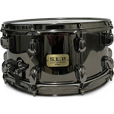 Used TAMA 14X6.5 S.L.P. BLACK BRASS NICKEL-PLATED Drum
