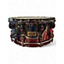 Used TAMA 14X6.5 Sound Lab Project Black Brass Snare Black Drum Black 213