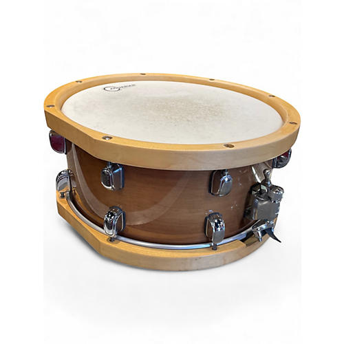 Used TAMA 14X6.5 Sound Lab Project Snare Brown Drum Brown 213