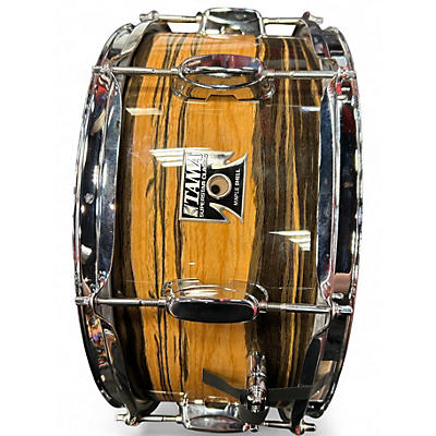 Used TAMA 14X6.5 Starclassic Snare Tiger Eye Drum
