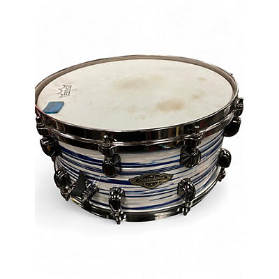 Used TAMA 14X6.5 Starclassic Snare oyster shell blue Drum