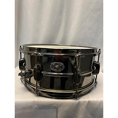 TAMA Used TAMA 14X6.5 Steal Works Drum Black