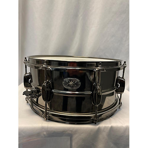 TAMA Used TAMA 14X6.5 Steal Works Drum Black Black 213