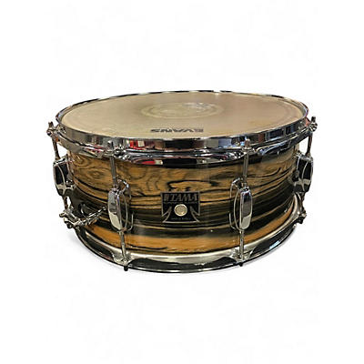 Used TAMA 14X6.5 Superstar Classic Snare 14x6.5 Natural Drum