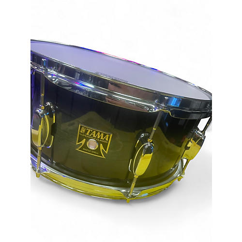 Used TAMA 14X6.5 Superstar Snare Blue Burst Drum Blue Burst 213