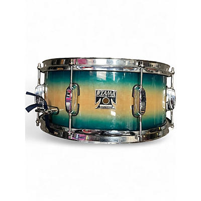 Used TAMA 14X6.5 Superstar Snare CARIBBEAN BURST Drum
