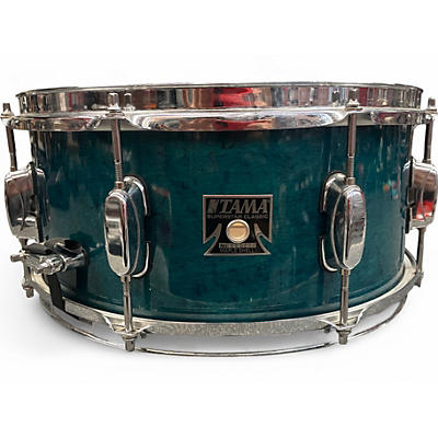 Used TAMA 14X6.5 Superstar Snare Sapphire Gloss Drum