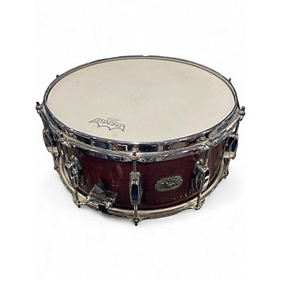 Used TAMA 14X7 Artwood Snare RED Drum