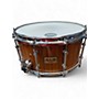 Used TAMA 14X7 S.L.P. Limited-Edition G-Maple Gloss Natural Zebrawood Drum Gloss Natural Zebrawood 214