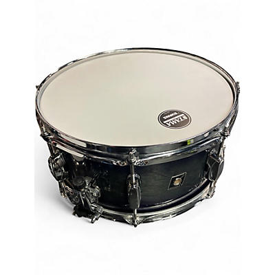 Used TAMA 14in Artwood Maple Snare Drum 14 x 6.5 in.  Dark Indigo Burst Drum