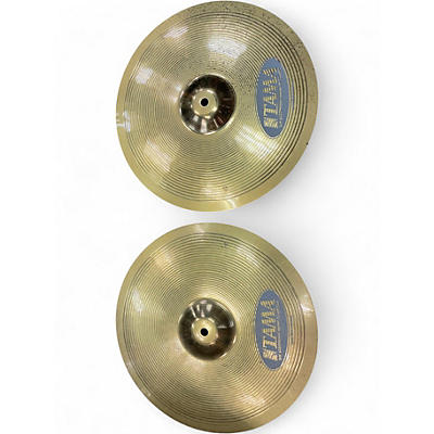 Used TAMA 14in HI HAT CYMBAL PAIR Cymbal