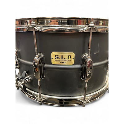 Used TAMA 14in S.L.P. Big Black Steel Black Steel Drum