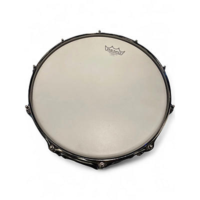 Used TAMA 14in SLP BIG BLACK STEEL SNARE Black Drum