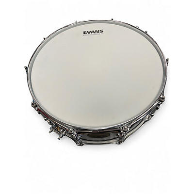 Used TAMA 14in SLP HAMMERED STEEL Silver Drum