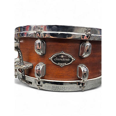 Used TAMA 14in STARCLASSIC BUBINGA SNARE Natural Drum