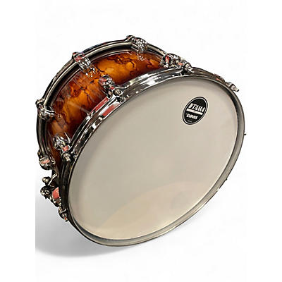 Used TAMA 14in Starclassic Snare Brown Drum