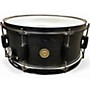 Used TAMA 14in Woodworks Poplar Snare Drum Black Oak Wrap Drum Black Oak Wrap 33