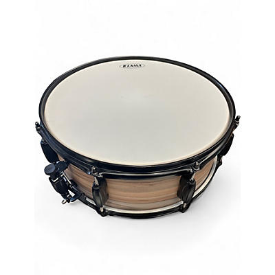 Used TAMA 14in Woodworks Poplar Snare Natural Drum