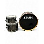 Used TAMA 3 Piece Custom Pancake Kit Brushed Metallic Drum Kit Brushed Metallic