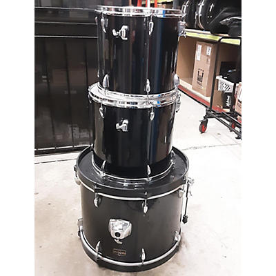 TAMA Used TAMA 3 Piece Imperialstar Black Drum Kit