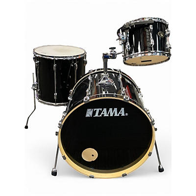 Used TAMA 3 Piece Rockstar Black Drum Kit