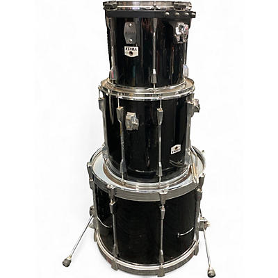 Used TAMA 3 Piece Rockstar Black Drum Kit