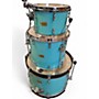 Used TAMA 3 Piece SLP SOUND LAP PROJECT FAT SPRUCE 3 PIECE Blue Drum Kit Blue