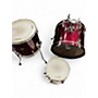 Used TAMA 3 Piece STAGESTAR BURGANDY Drum Kit BURGANDY
