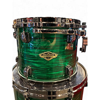Used TAMA 3 Piece Starclassic JADE SILK Drum Kit