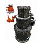 Used TAMA 3 Piece Starclassic Performer Black Lace Bark Pine Drum Kit Black Lace Bark Pine