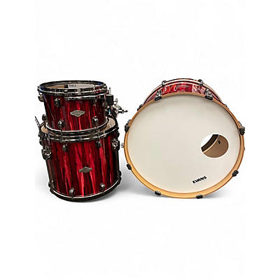Used TAMA 3 Piece Starclassic Performer Crimson Red Waterfall Drum Kit