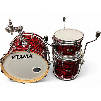 Used TAMA 3 Piece Starclassic RED OYSTER Drum Kit