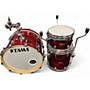 Used TAMA 3 Piece Starclassic RED OYSTER Drum Kit RED OYSTER