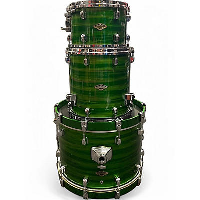 Used TAMA 3 Piece Starclassic shamrock oyster Drum Kit