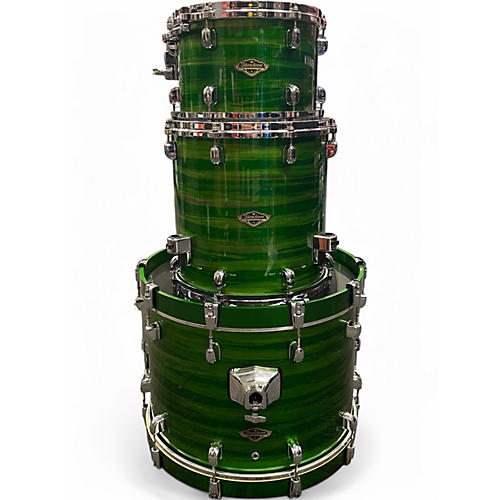 Used TAMA 3 Piece Starclassic shamrock oyster Drum Kit shamrock oyster