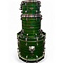 Used TAMA 3 Piece Starclassic shamrock oyster Drum Kit shamrock oyster